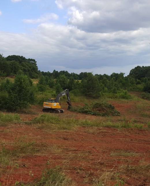 site preparation work